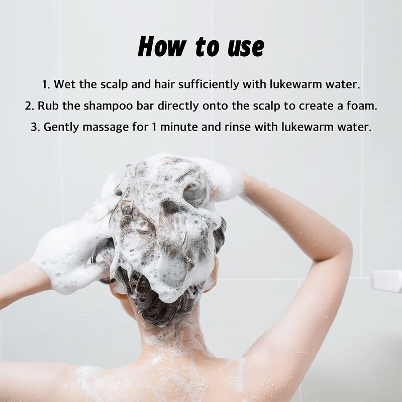 Rice Water Shampoo Bar Manufacturer - New Intelligence Hair Darkening