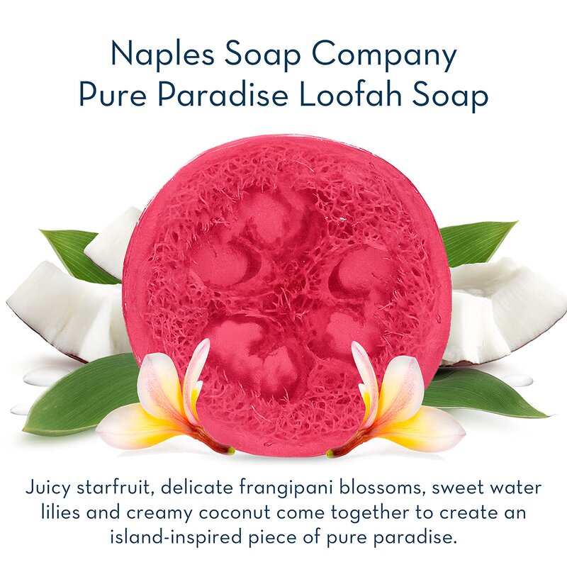 Natural Soap Manufacturer - Handmade with Exfoliating Loofah for Bath Shower