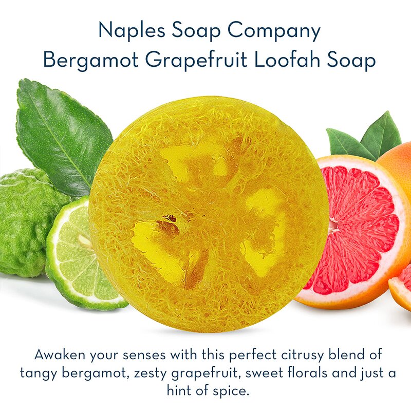 Natural Soap Manufacturer - Handmade with Exfoliating Loofah for Bath Shower