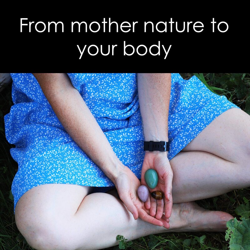 Yoni Eggs Gift Set Manufacturer - Wholesale 3pcs Natural Nephrite Jade, GIA Certified