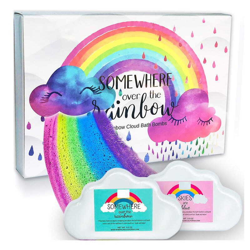 Bath Bombs Manufacturer - 2-Pieces Kids Aromatherapy Rainbow with Essential Oils