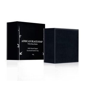 Black Soap Manufacturer - Organic Bamboo Charcoal Handmade Raw African