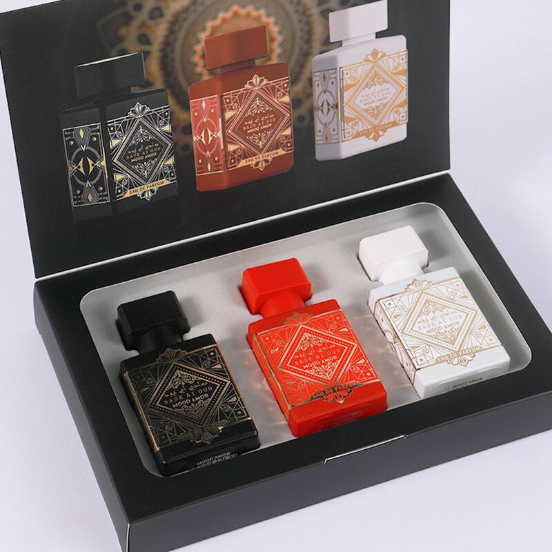 Perfume Manufacturer - 30mL*3 Luxury Woody Fragrance Gift Box Spray Unisex