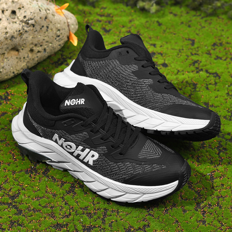 Running Shoes Manufacturer - Fly Woven Mesh Non-slip Elastic Breathable for Men