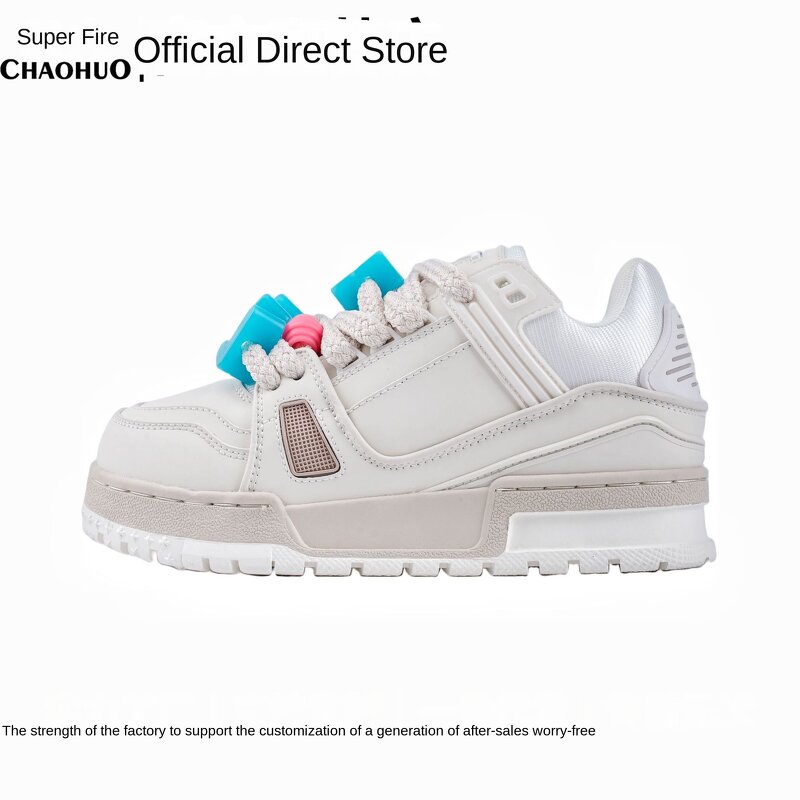 Board Shoes Manufacturer - Cowhide Platform Casual Unisex Brand Designer Autumn