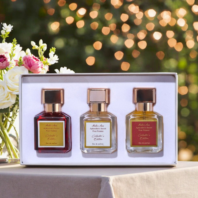 Perfume Manufacturer - 25mL*3 Woody Floral Fruity Gift Box Wholesale Women