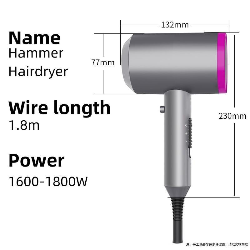 Hair Dryer Manufacturer - HD 08 Professional High-Speed Negative Ion Salon