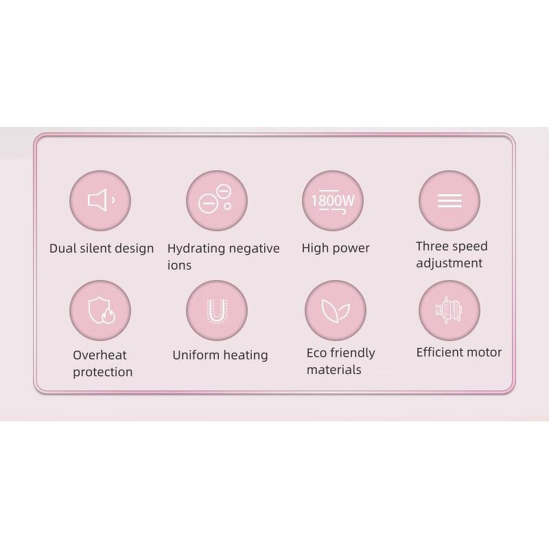 Hair Dryer Manufacturer - Professional High-Speed Negative Ion Salon Multifunctional