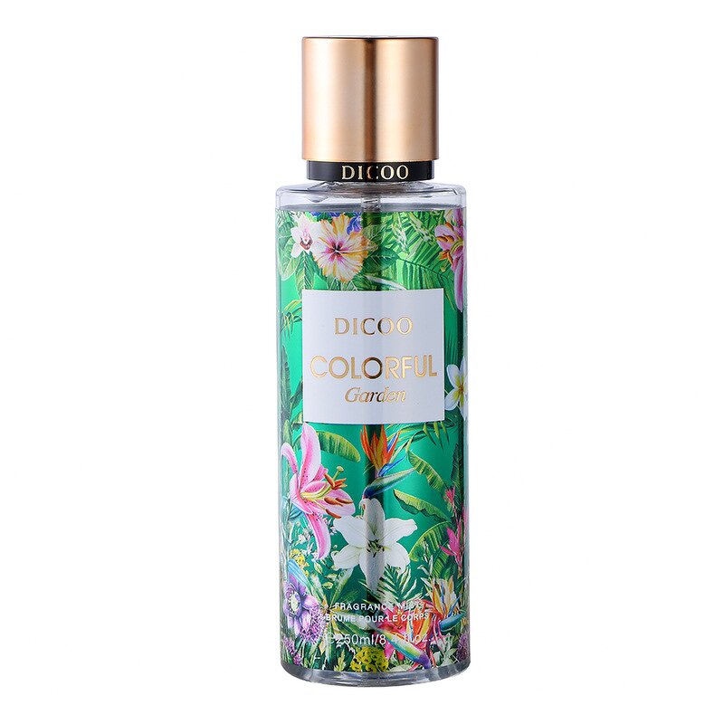 Body Mist Set Manufacturer - 250ml Mixed Pack, Floral Fruity with Gold Bottle