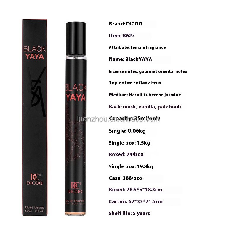 Women's Perfume Manufacturer - High Quality Original Flavor Black, Convenient Carry