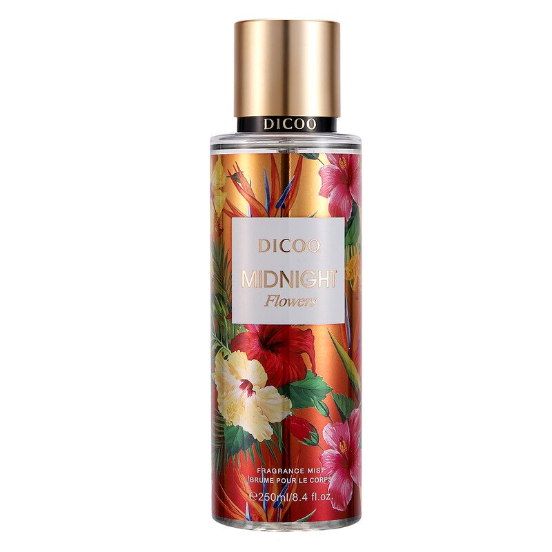 Body Mist Set Manufacturer - 250ml Mixed Pack, Floral Fruity with Gold Bottle