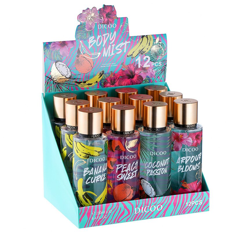 Body Mist Manufacturer - 250ml Mixed Pack Women's Floral, Custom Refill Supplier