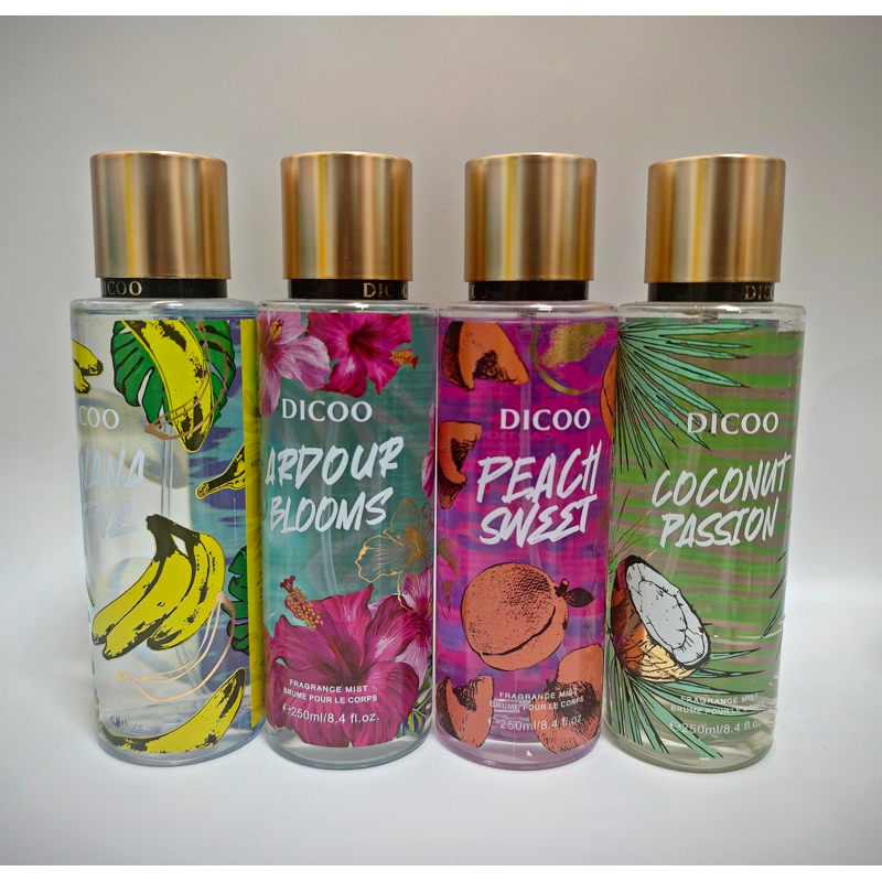 Body Spray Manufacturer - Hot Selling 250ml Mixed Packaging, Floral & Fruity