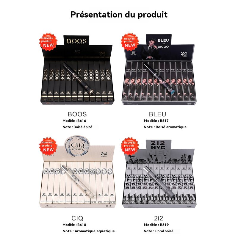 Perfume Set Manufacturer - 24-Piece 35ml Dubai Arab Luxury Sporty Mini