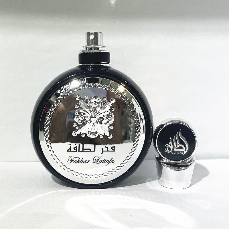 Perfume Set - Manufacturer 100mL Arabic 212 Black Silver Laurel Glass Spray