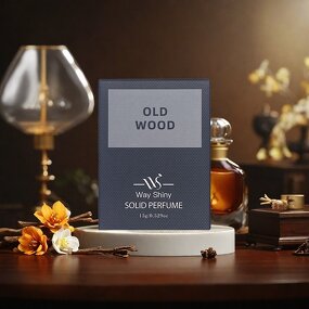 Solid Perfume Balm Manufacturer - Customizable 15g Wood, Natural Woody & Portable