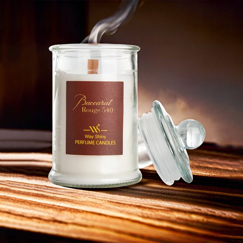 Scented Candle Manufacturer - Soy Wax in Glass Jar, Long-Lasting & Customizable