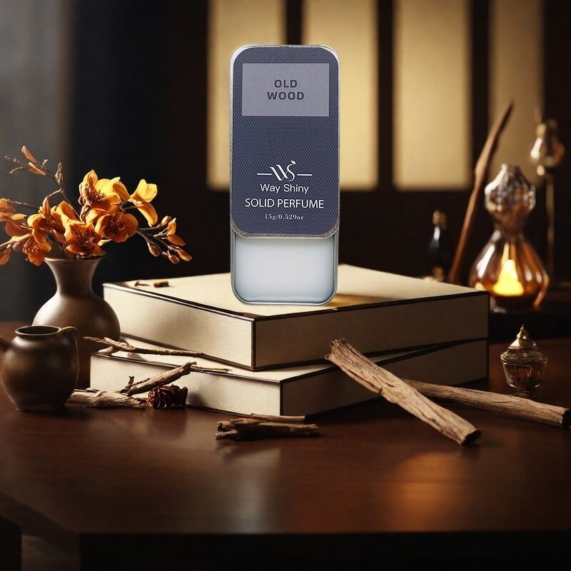 Solid Perfume Balm Manufacturer - Customizable 15g Wood, Natural Woody & Portable
