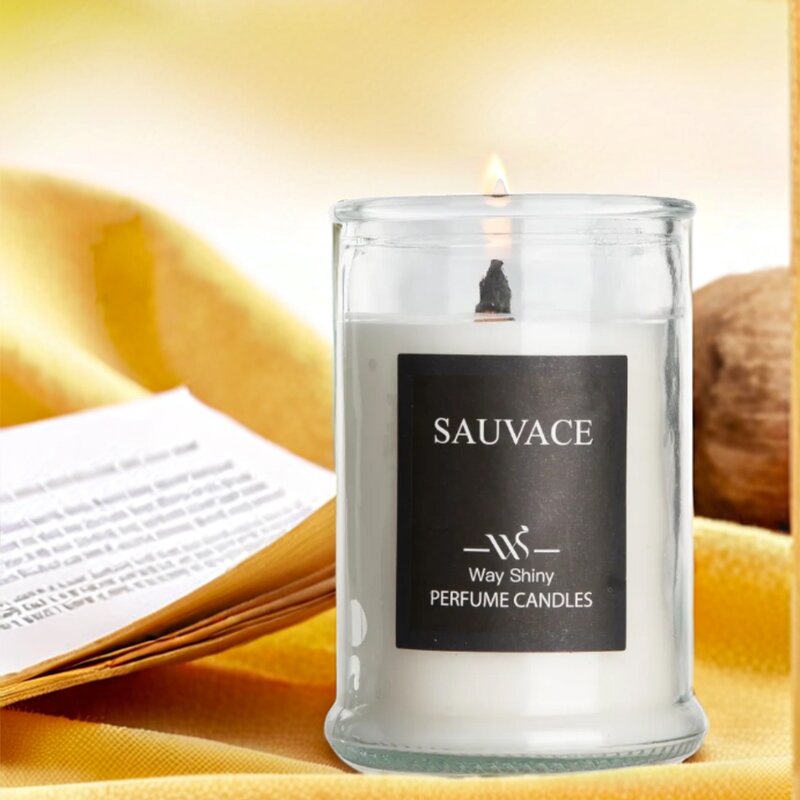 Soy Wax Candle Manufacturer - Eco Handmade in Glass Jar with Wooden Wick