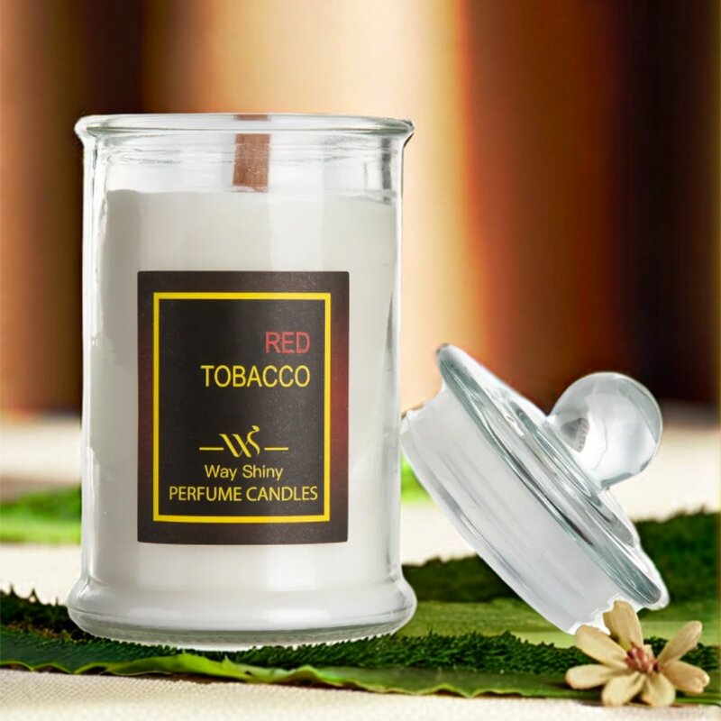 Soy Wax Candle Manufacturer - Handmade Custom Scented in Glass Jar, Long-Lasting