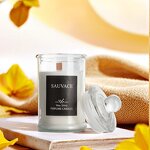 Soy Wax Candle Manufacturer - Eco Handmade in Glass Jar with Wooden Wick