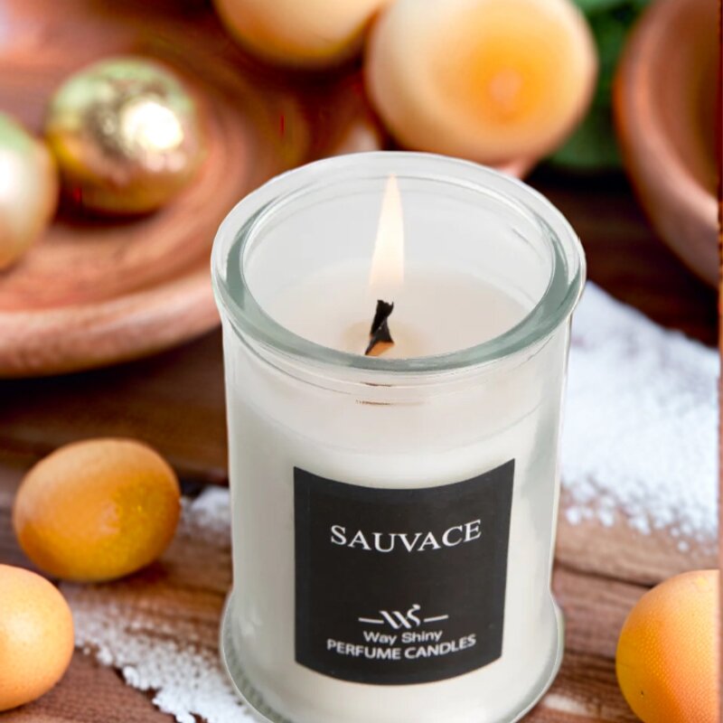 Soy Wax Candle Manufacturer - Eco Handmade in Glass Jar with Wooden Wick