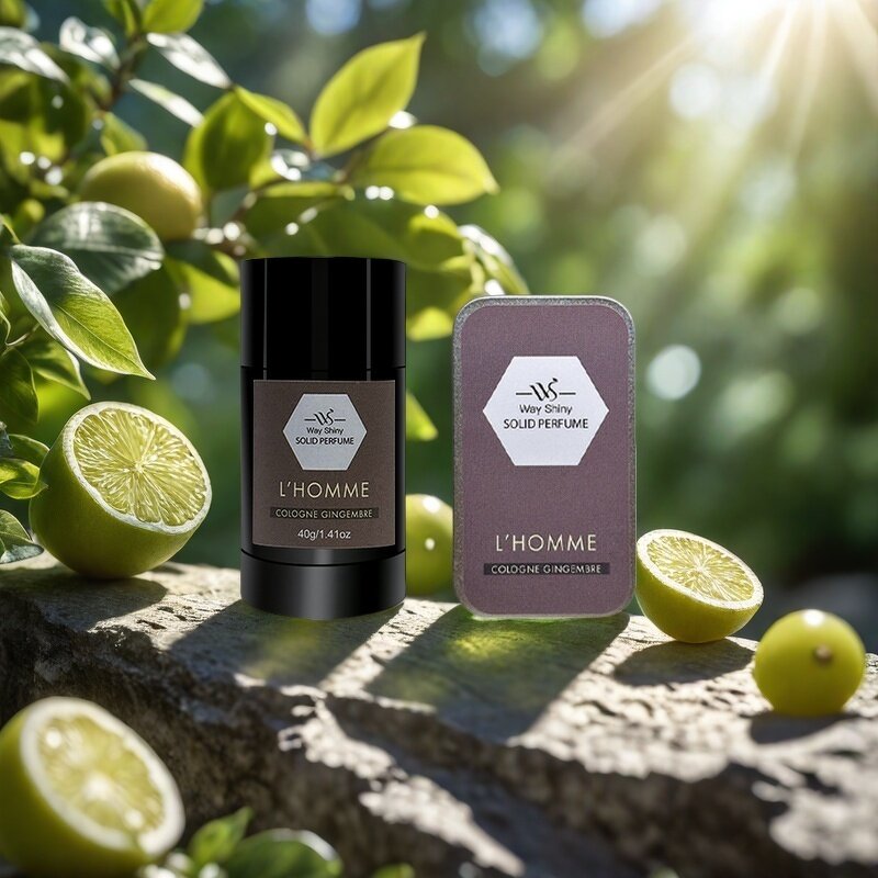 Solid Perfume Balm Manufacturer - Men's High Luxury Ginger Cologne, Portable