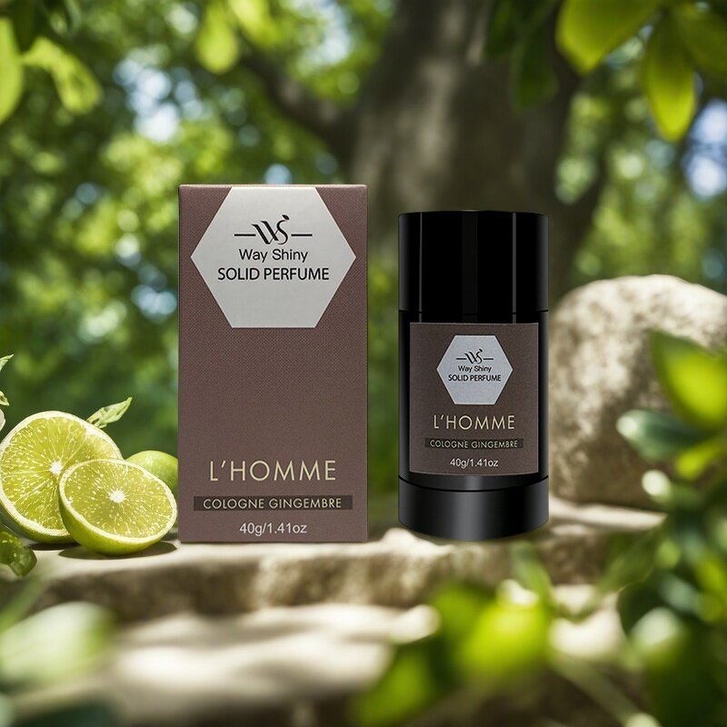 Solid Perfume Balm Manufacturer - Men's High Luxury Ginger Cologne, Portable