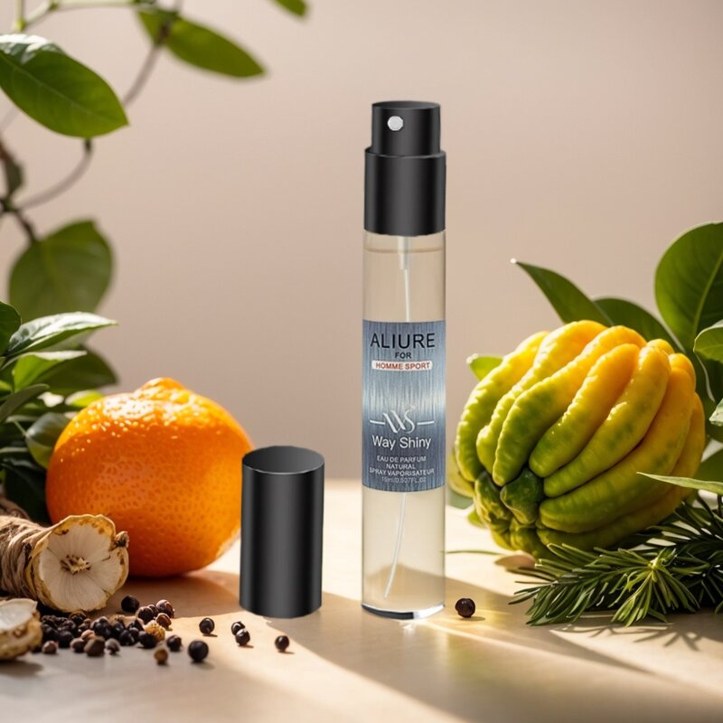 Eau De Parfum Manufacturer - Homme Sport 15ml Portable, Fresh Woody for Daily