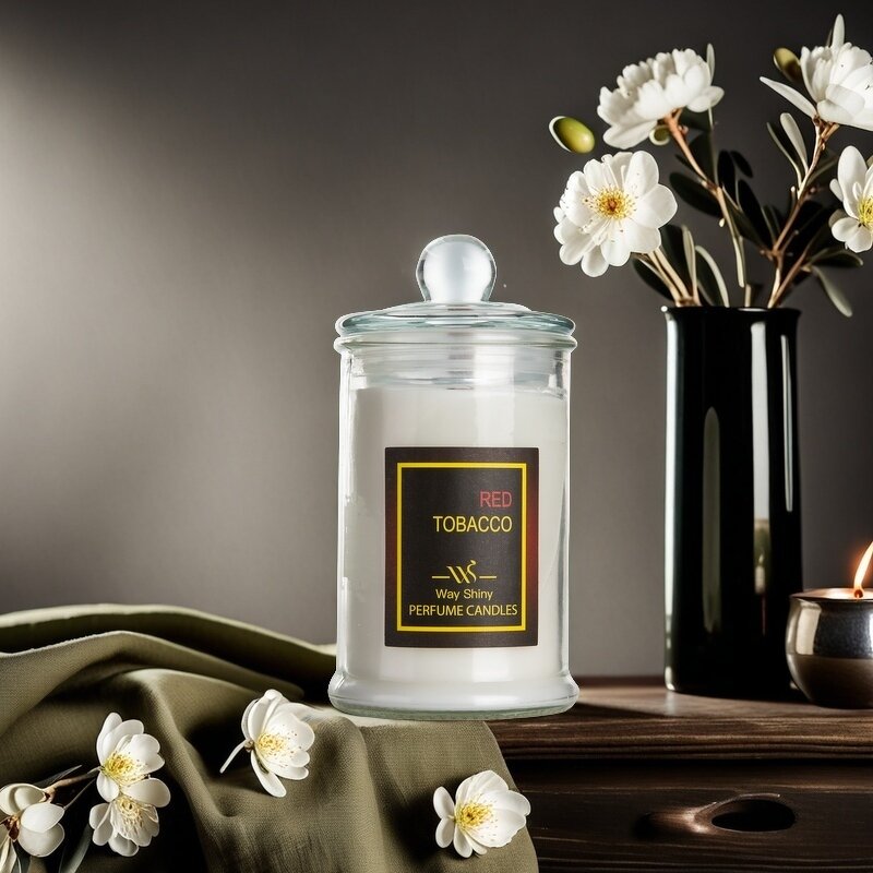 Soy Wax Candle Manufacturer - Handmade Custom Scented in Glass Jar, Long-Lasting