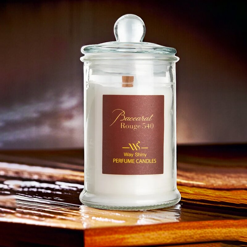 Scented Candle Manufacturer - Soy Wax in Glass Jar, Long-Lasting & Customizable