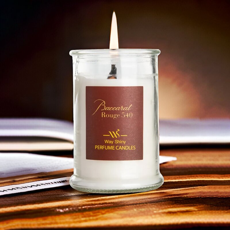 Scented Candle Manufacturer - Soy Wax in Glass Jar, Long-Lasting & Customizable