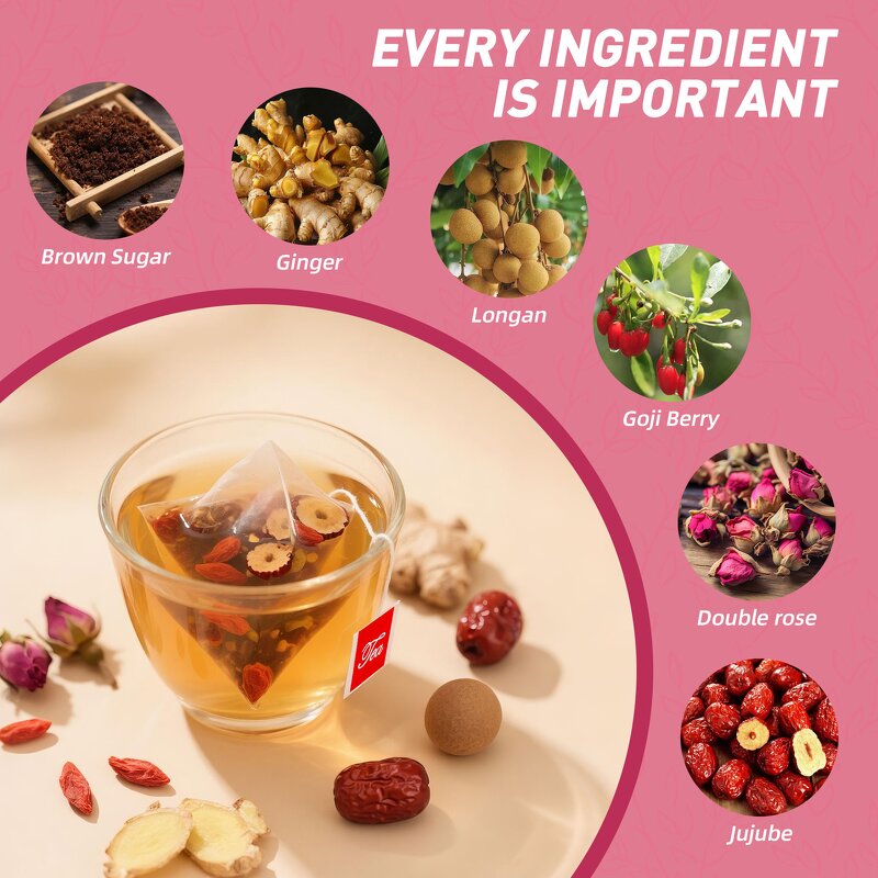 Tea - Manufacturer Custom Women's Fertility Regulate Healthy Herbal Tea