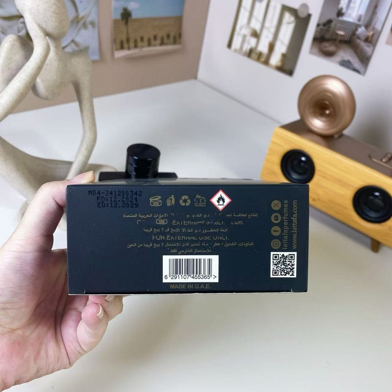 Perfume - Manufacturer 100mL Black Luxury Dubai Arab Long-lasting for Men