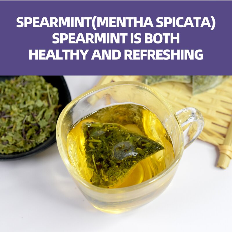 Tea Bag - Manufacturer Green Lotus Leaf Orchid Mint Triangular Herbal