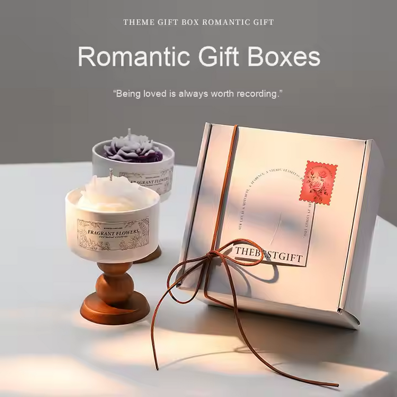 Aromatherapy Gift Box - Manufacturer Camellia High-glass Decor Birthday Gift