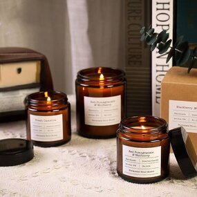 Scented Candle - Manufacturer Wholesale Soy Wax Handmade Custom Fragrance Gift