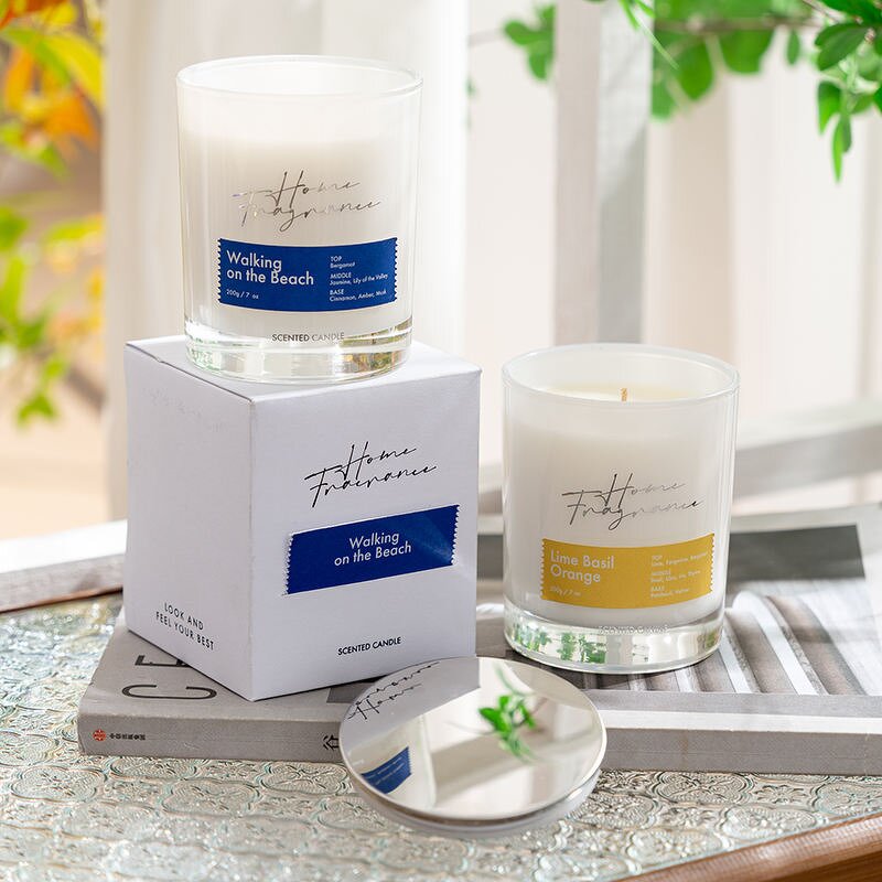 Scented Candle - Manufacturer 40H Soy Wax Private Label Home Hotel Wholesale