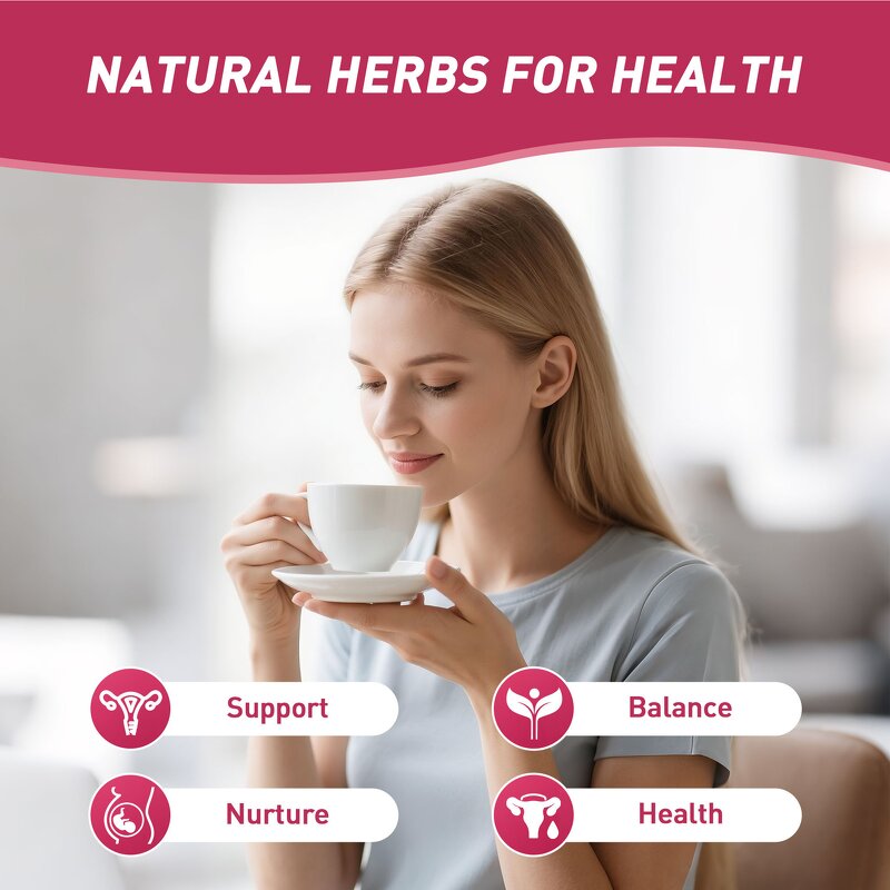 Tea - Manufacturer Custom Women's Fertility Regulate Healthy Herbal Tea