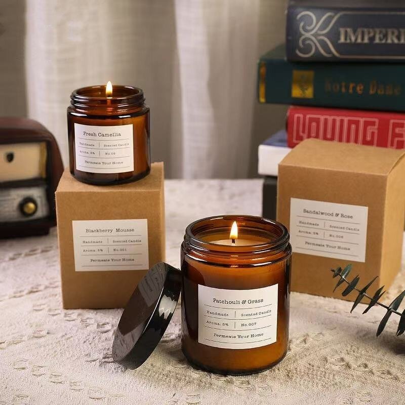 Scented Candle - Manufacturer Wholesale Soy Wax Handmade Custom Fragrance Gift