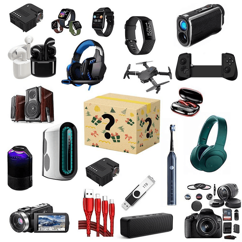 Mystery Box Manufacturer - Wireless Lucky Box with Smart Watches & Earphone