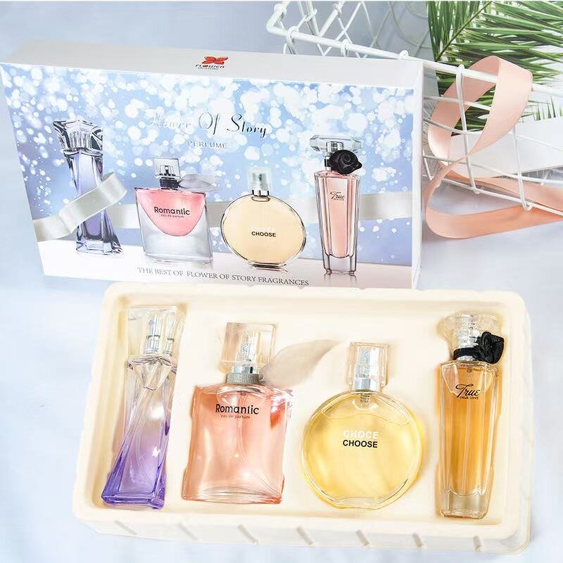 Eau De Parfum Set Manufacturer - 4PCS 25ml Fresh Woody Fragrance for Women