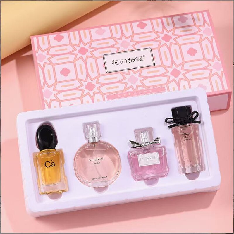 Eau De Parfum Set Manufacturer - 4PCS 25ml Fresh Woody Fragrance for Women