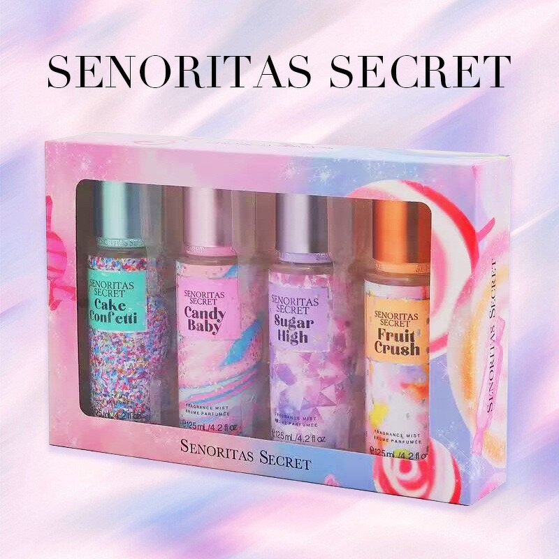 Body Mist Set Manufacturer - New Long Lasting Liquid, Victoria Style 4 in 1