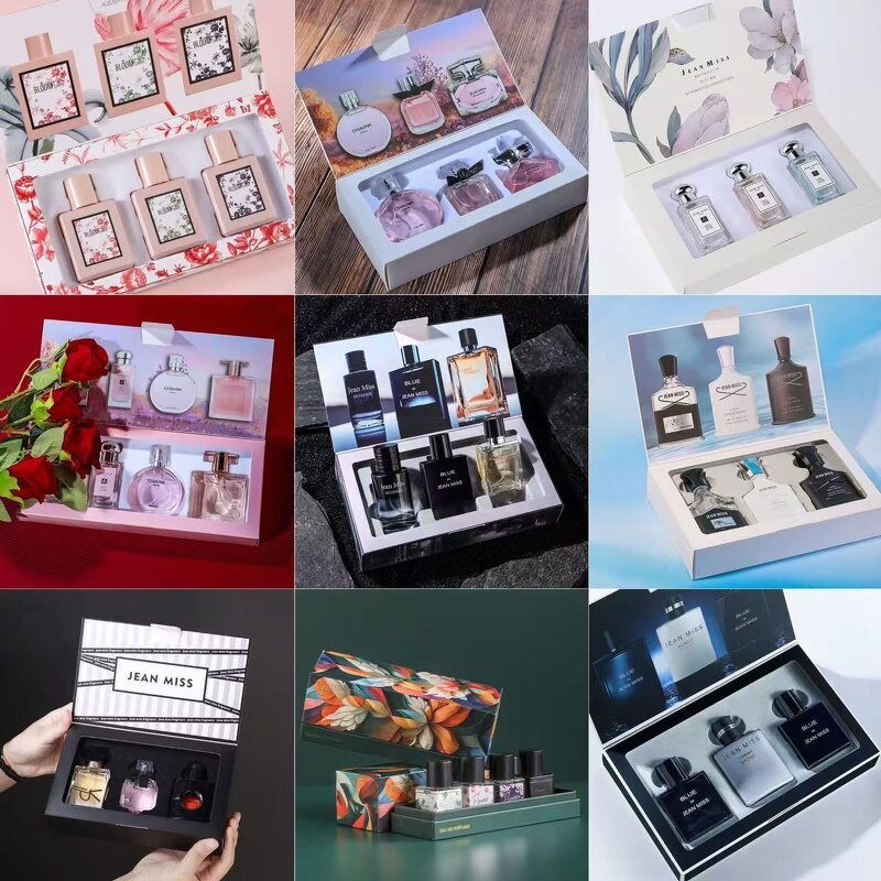 Men's Cologne Set Manufacturer - Wholesale Luxury 30mlx3 Gift Sets, Long Lasting