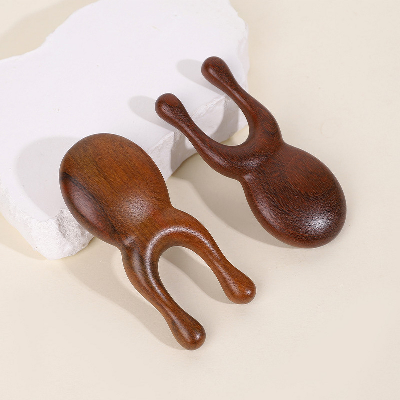 Comb & Jade Roller - Manufacturer Sandalwood Massage Meridian Relief for Women