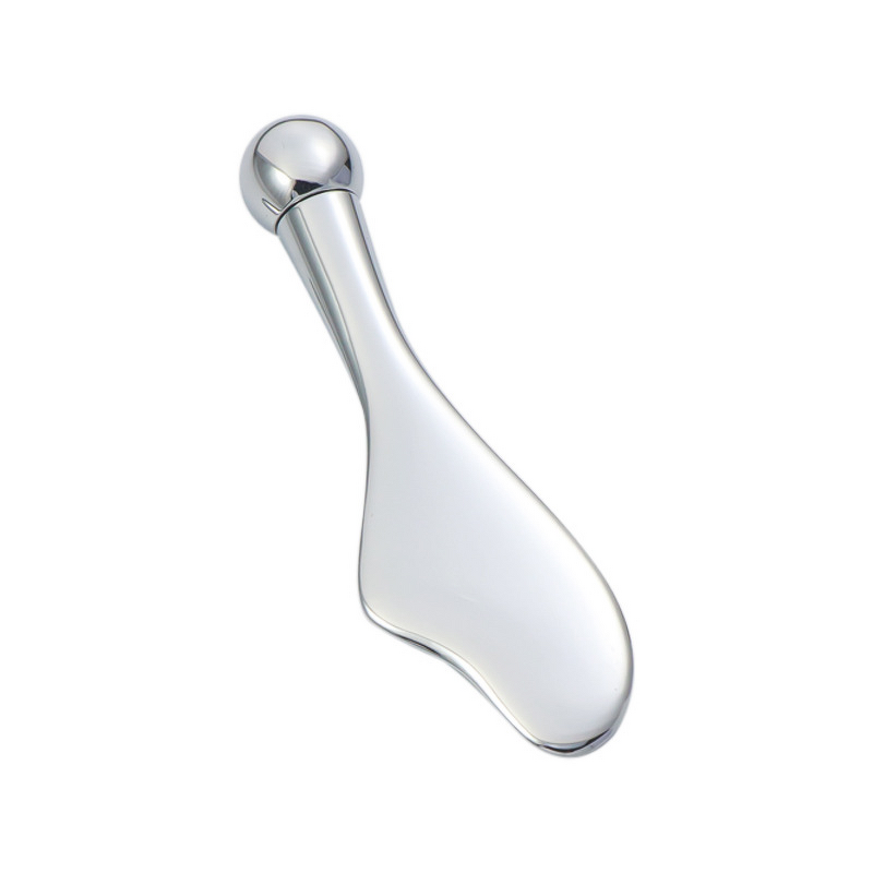 Eye Massage Stick - Manufacturer T/Fish Shape Metal Facial Roller Jade Roller