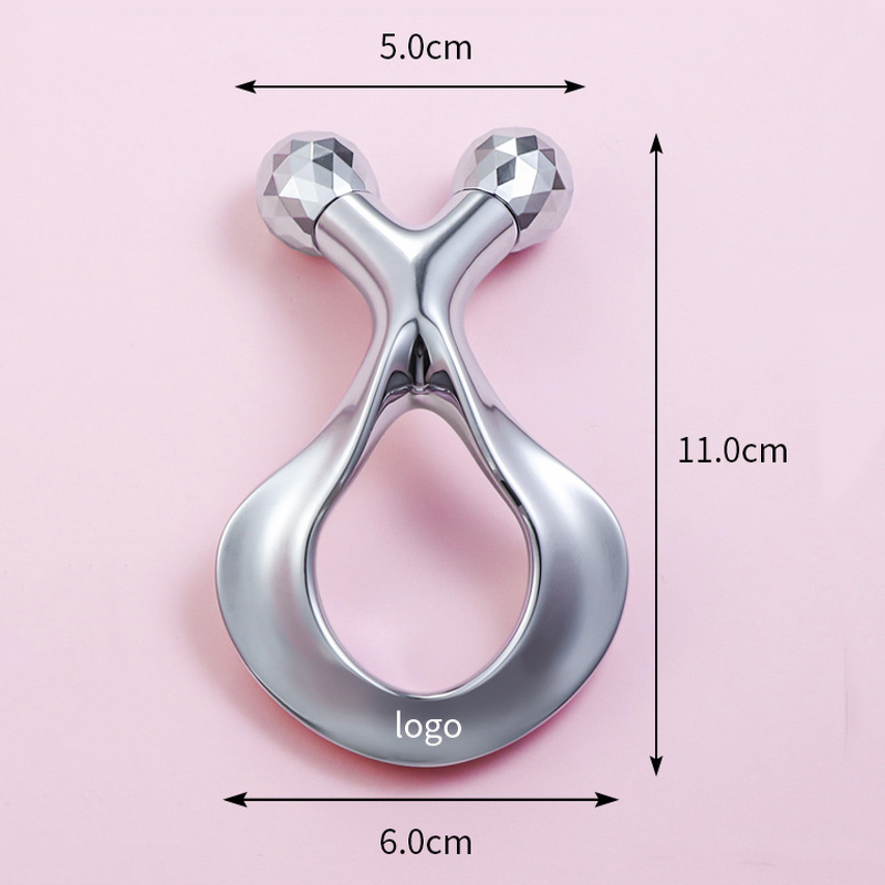 Facial Roller - Manufacturer 3D Metal Butterfly Gua Sha V-Face Lifting