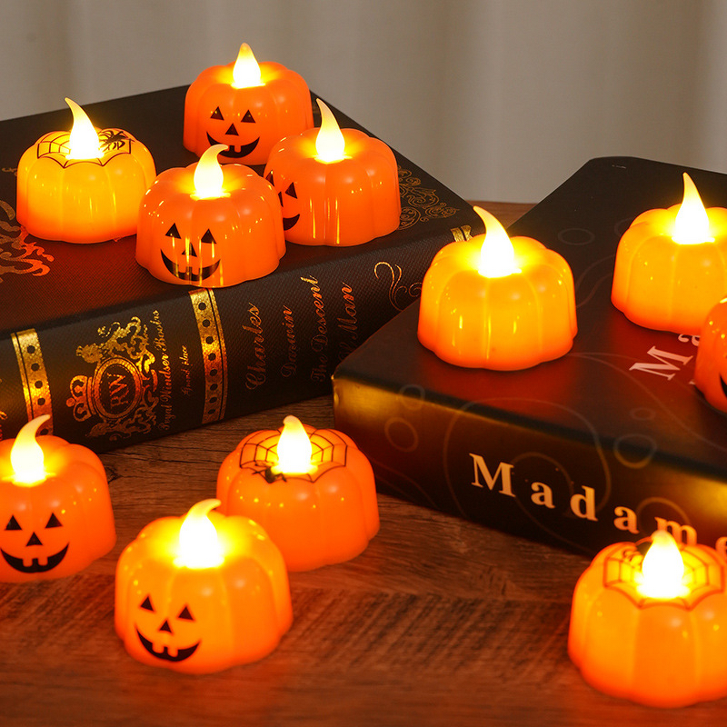 LED Night Lights Manufacturer - Glowing Waterproof Plastic Halloween Pumpkin, Indoor