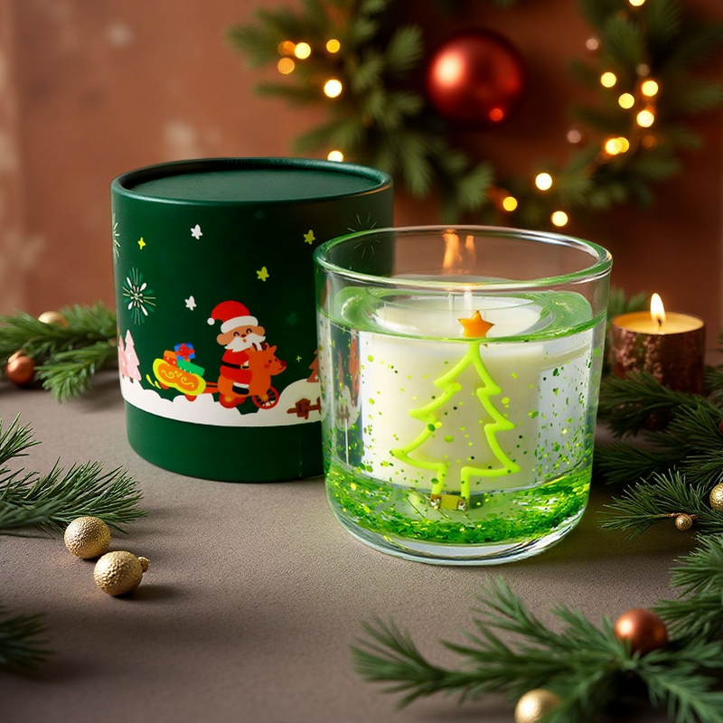 Scented Candle Manufacturer - Customized Jar Glass Soy Wax, LED & 1-Color Print
